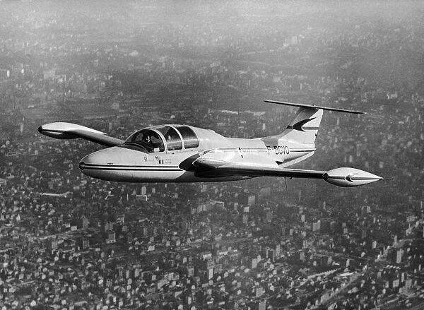 Morane-Soulnier Ms-760 Paris Flying over Paris, France