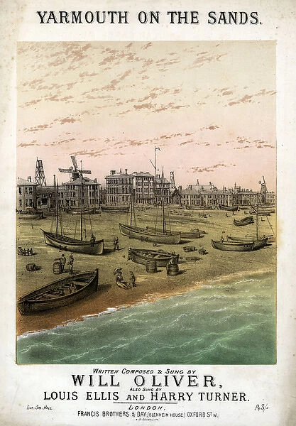 Music cover, Yarmouth on the Sands