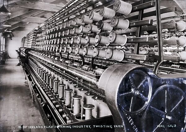 N. of Ireland Spinning Industry, Twisting Yarn
