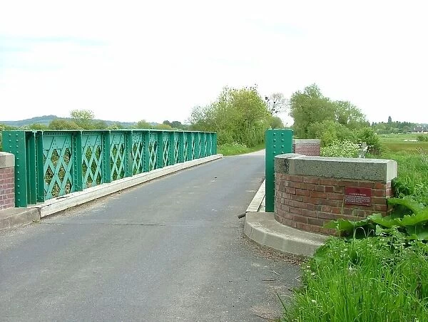 Original Bailey Bridge over the River Dives, Robehomme