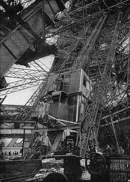 PARIS  /  EIFFEL TOWER 1889