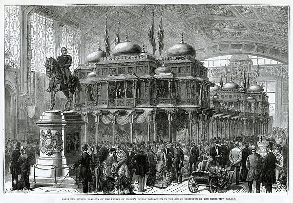 Paris exhibition 1878, pavilion of Indian collection