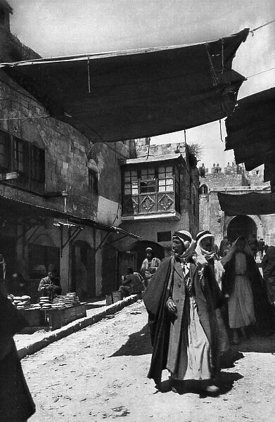People near Damascus Gate, Jerusalem