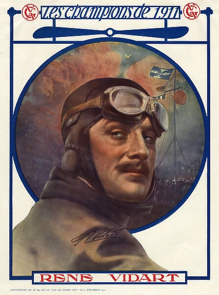 Rene Vidart, early aviator