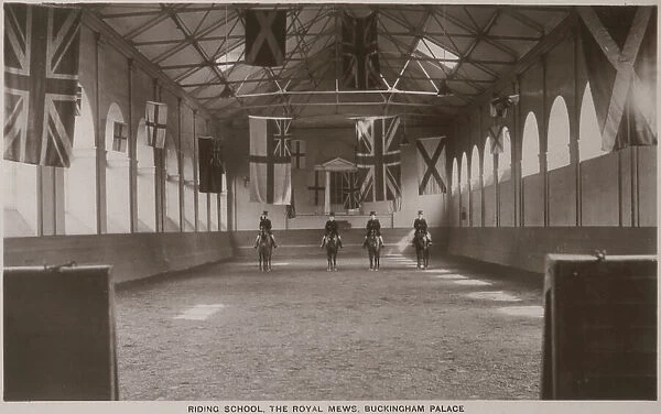 Riding School in the Royal Mews Date: 1920s