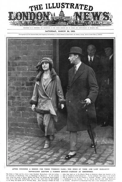 Royal Wedding 1923 - ILN cover