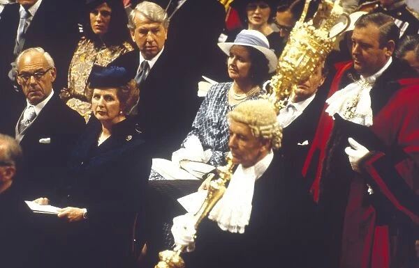 Royal wedding 1981 - Margaret Thatcher