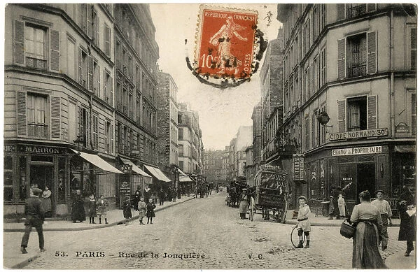Rue de la Jonquiere, Paris, France