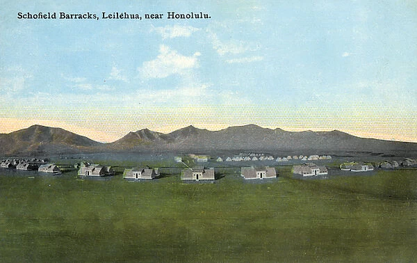Schofield Barracks, Leilehua, near Honolulu, Hawaii, USA