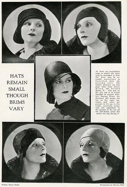 Skull cap hats 1929