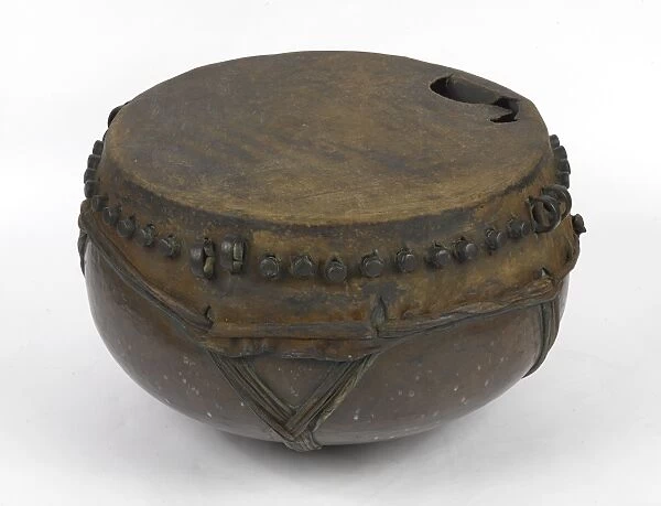 Sudanese kettle drum, 1898
