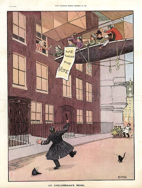 Suffragette Flying Machine Asquith no. 10