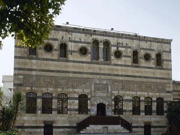 Syria. Damascus. Azm Palace. Facade