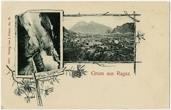 Tamina Gorge & Bad Ragaz, canton of St. Gallen, Switzerland