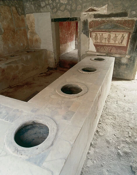 Thermopolium of Asellina. Pompeii. Italy