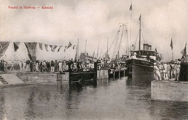 Vessel in Port - Karachi, Pakistan