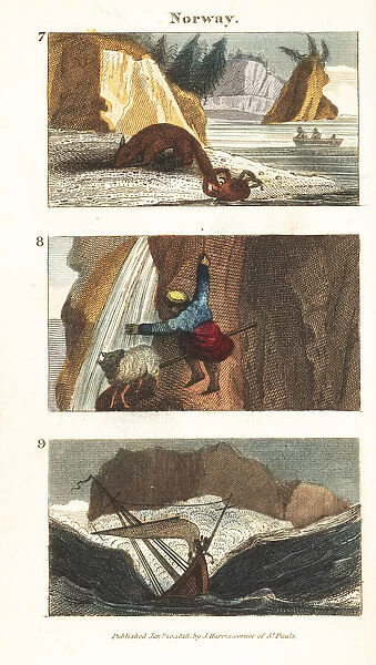 Views of Norway, early 19th century