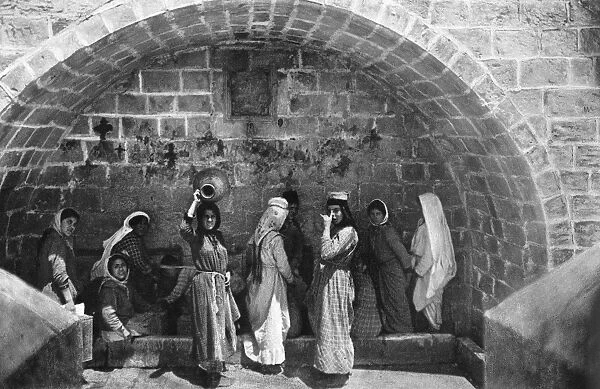 Women at Marys Well, Nazareth, Northern Israel