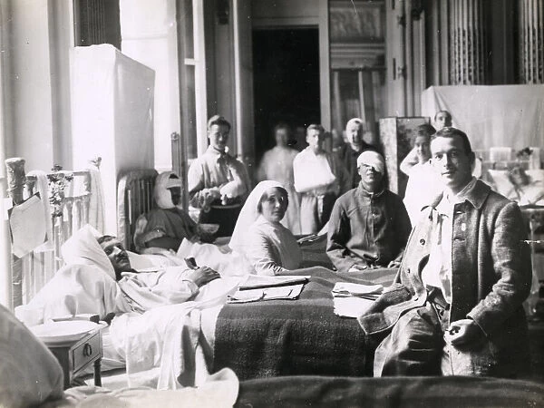 WWI: Ward in the Women Doctors Red Cross Hospital