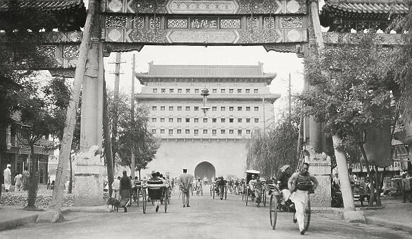Zhengyangmenm, Qianmen Gate, Beijing, China