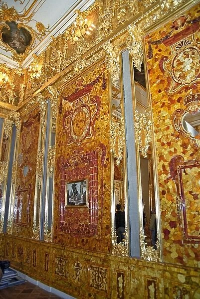 Amber Room at Catherine Palace, Russia