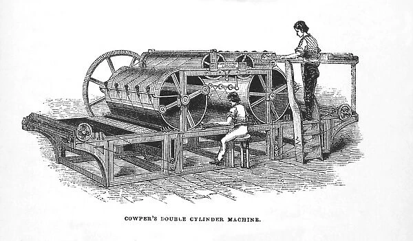 Cowpers printing machine