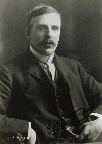The New Zealand born physicist E. Rutheford