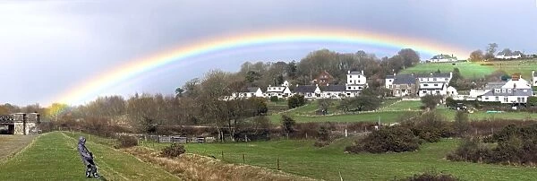 Rainbow in Devon