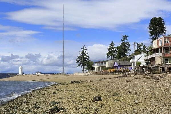 Browns Point Lighthouse, Tacoma, Washington State, United States of America, North America