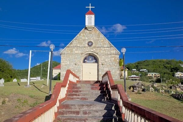 Our Lady of the Valley Anglican Church, Bolans, St. Mary, Antigua, Leeward Islands, West Indies, Caribbean, Central America