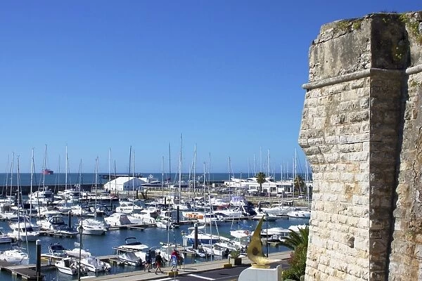 Marina and Old Fort, Cascais, Portugal, Europe