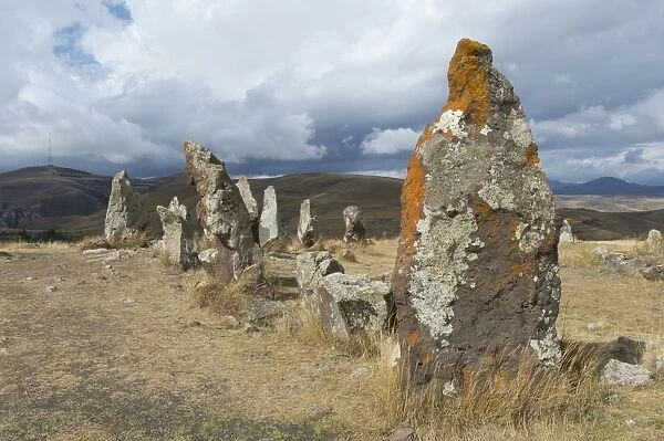 Prehistoric archaeological Karer site of Zorats, Sisian, Syunik Province, Armenia