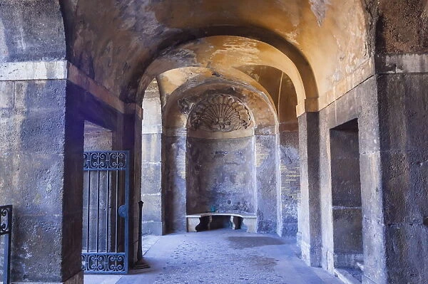 Rain Nymphaeum, Roman Forum, UNESCO World Heritage Site, Rome, Lazio, Italy, Europe