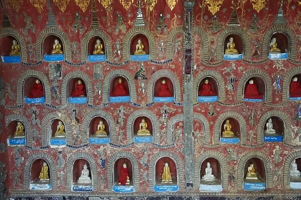 Shweyanpyay monastery, Inle Lake, Shan State, Myanmar (Burma), Asia