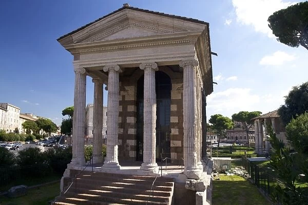 Temple of Portunus, Forum Boarium, 1st century BC, Rome, Lazio, Italy, Europe