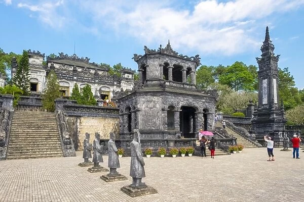 Tomb of Khai Dinh (Lang Khai Dinh), Huong Thuy District, Thua Thien-Hue Province