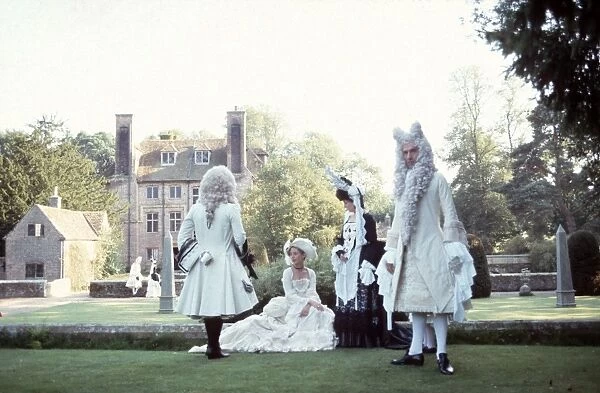 Janet Suzman, Anne Louise Herbert, and Hugh Fraser in Peter Greenaways The Draughtsmans Contract