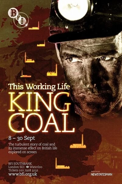 Poster for This Working Life (King Coal) season at BFI Southbank (8 - 30 September 2009)