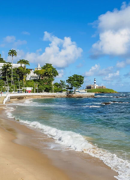 Coastal View, Barra Neighbourhood, Salvador, State of Bahia, Brazil