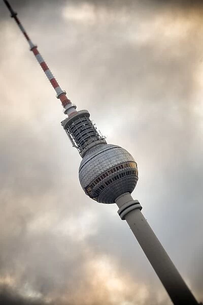 Germany, Deutschland. Berlin. Berlin Mitte. Alexanderplatz. Berliner Fernsehturm
