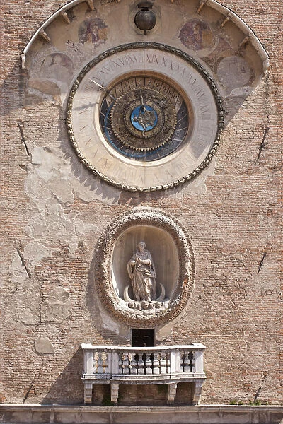 Italy, Lombardy, Mantova district, Mantua, Torre dell Orologio