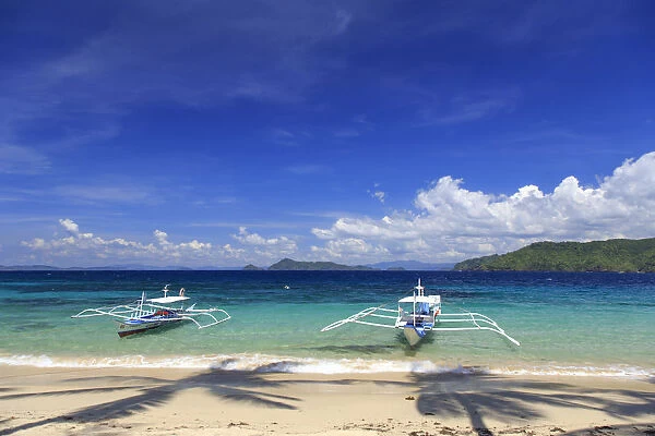 Philippines, Palawan, Port Barton, Cacnipa Island