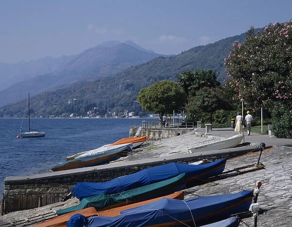 10024376. ITALY Piedmont Lake Maggiore Pallanza
