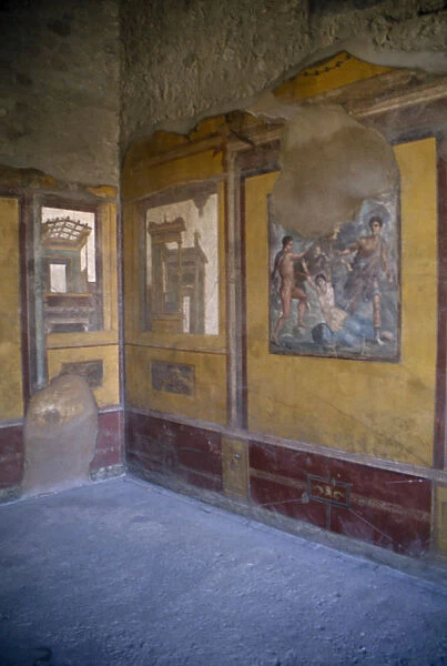 10027695. ITALY Campania Pompeii Vettii House Mural