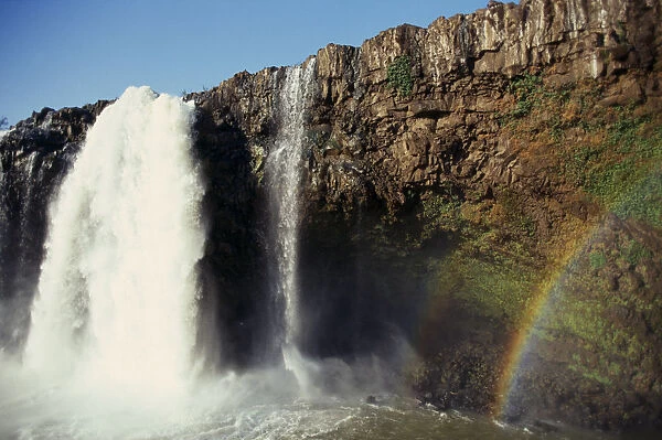 10058455. ETHIOPIA Blue Nile Tis Abay Waterfall