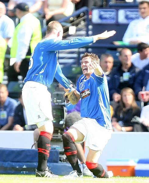 Rangers Football Club: Nacho Novo and Kenny Miller's Unforgettable Scottish Cup Victory Celebration (2009) - Hampden Park