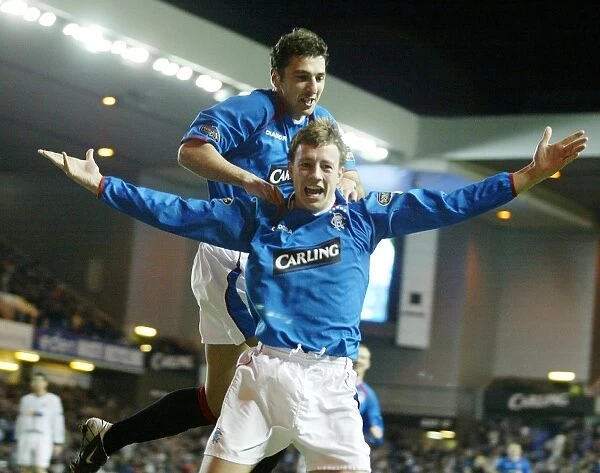 Rangers Triumph: Unforgettable Moments from the 4-1 Victory Over Dunfermline (23 / 03 / 04)