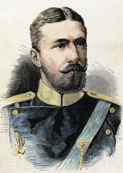 Alexander of Battenberg (1857-1893). Prince of Bulgaria (1879-1886)