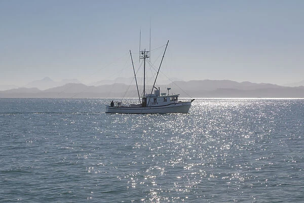 USA, Alaska, Craig. Trawler in Gulf of Esquibel