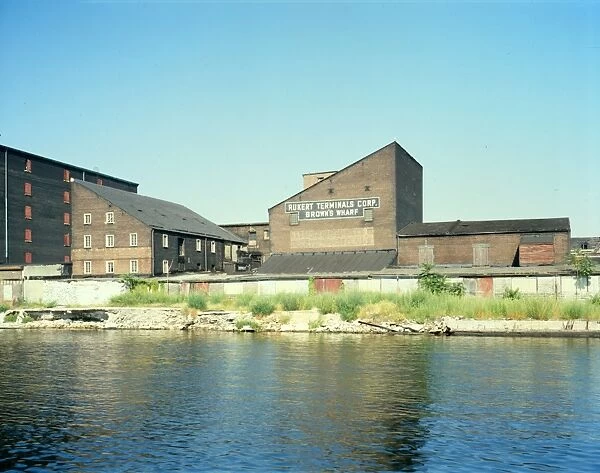 BALTIMORE: FELLs POINT. Rukert Terminals Corporation, Browns Wharf Warehouses